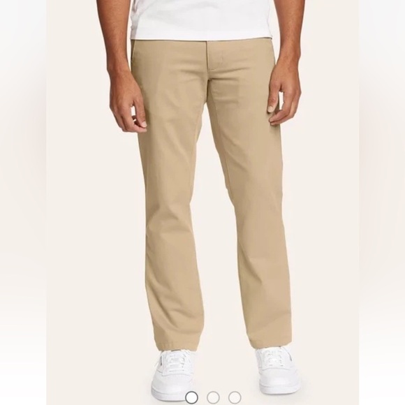 Eddie Bauer Flex Wrinkle Resistant Sport Chino Pants‎ Mens 36x29 (1196) - Picture 1 of 7